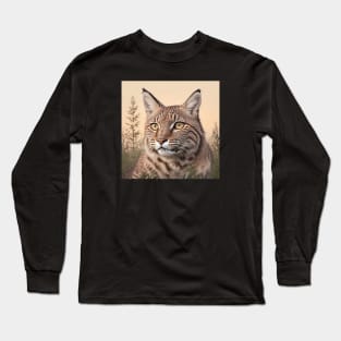 Bobcat's gaze Long Sleeve T-Shirt